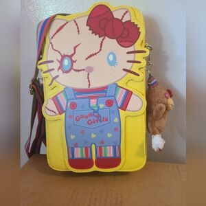 Hello Kitty Chucky Universal Studios Crossbody Bag